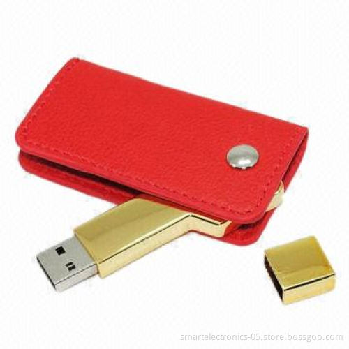 Leather Key USB Flash Drives